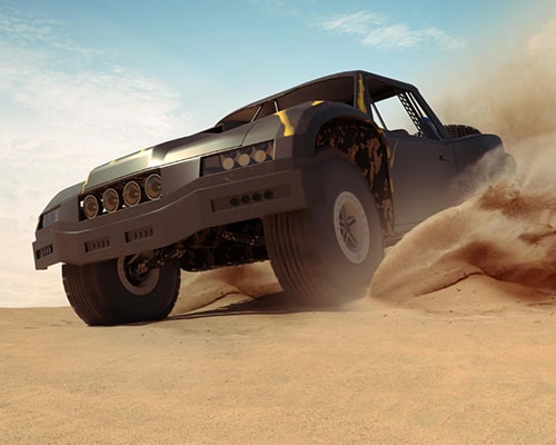 car-desert